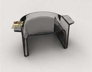 Transparent memory stool